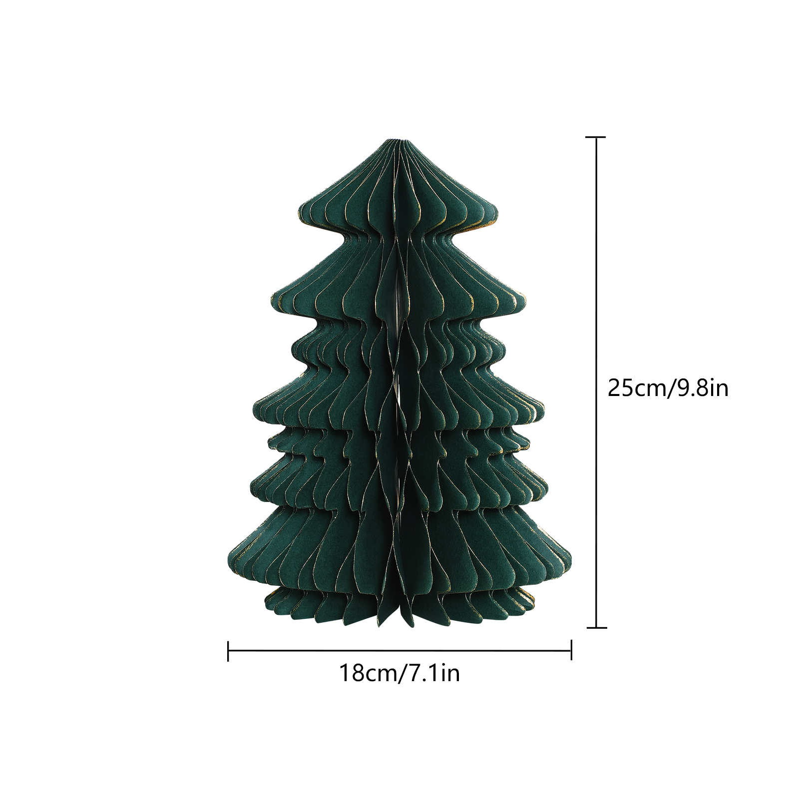 Dark green Honeycomb paper Tree ornaments-04.jpg